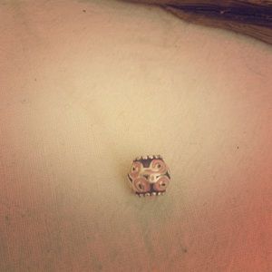 Pandora pink breast cancer survivor charm